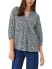 s.Oliver Bluse in Blau/ Grün
