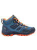 Trollkids Wanderschuhe "Rondane Hiker Mid" in Dunkelblau/ Orange