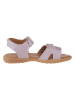lamino Leder-Sandalen in Lila