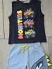 Denokids 2tlg. Outfit "Monster Cars" in Schwarz/ Grau
