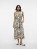 Vero Moda Kleid "Imma" in Khaki/ Creme