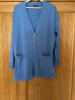 Zero Cardigan in Blau