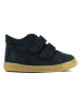 Richter Shoes Leder-Barfußschuhe in Dunkelblau