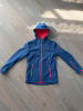 Trollkids Softshelljacke "Oslofjord" in Blau/ Koralle