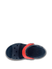 Crocs Sandalen "Crocband Kids" in Dunkelblau/ Rot