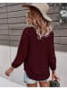 Tina Bluse in Bordeaux
