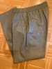 Someday Kunstlederhose "Canil" in Khaki