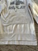 Replay Sweatkleid in Creme