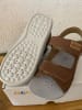 Geox Leder-Sandalen "Lightfloppy" in Hellbraun