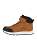 Trollkids Leder-Wanderboots "Stavanger Mid Cut XT" in Hellbraun