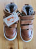 Rap Leder-Winterboots "Sisiggi" in Cognac