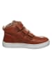 Rap Leder-Winterboots "Sisiggi" in Cognac