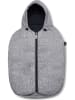 ABC-Design Autoschalen-Fußsack "Tulip" in Grau - (L)72 x (B)30 cm