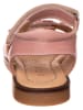 POM POM Leder-Sandalen in Rosa