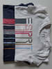 ESPRIT 2er-Set: Shirts in Dunkelblau/ Weiß