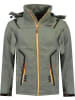 Canadian Peak Softshelljacke "Timberlake" in Grau/ Orange