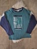 Salt and Pepper Longsleeve in Petrol