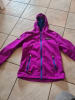 Trollkids Softshelljacke "Oslofjord" in Lila/ Blau
