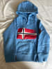 Trollkids Hoodie "Trondheim" in Blau