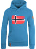 Trollkids Hoodie "Trondheim" in Blau