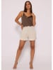 SASSYCLASSY Shorts in Creme