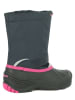 Trollkids Winterboots in Dunkelblau/ Pink