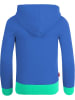 Trollkids Sweatjacke "Sortland"  in Blau/ Grün