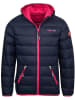 Trollkids Daunenjacke "Dovrefjell" in Dunkelblau/ Fuchsia