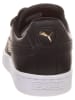 Puma Leder-Sneakers "Basket Crush Emboss" in Braun