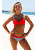 Coconut Sunwear Bikini in Rot/ Blau