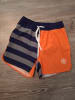 Color Kids Badeshorts in Orange/ Anthrazit