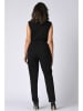 Plus Size Company Jumpsuit "Masha" in Schwarz