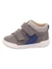 superfit Leder-Lauflernschuhe "Superfree" in Grau