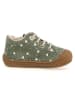 Naturino Leder-Sneakers "Cocoon" in Mint/ Gold
