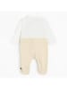 COOL CLUB Strampler in Weiß/ Beige
