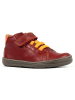 Richter Shoes Leder-Barfußschuhe "Dash" in Rot