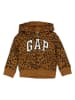 GAP Sweatjacke in Hellbraun