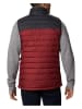 Columbia Steppweste "Powder Lite" in Bordeaux/ Schwarz