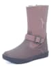 lamino Leder-Winterstiefel in Mauve