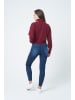 Bench Sweatshirt "Rochelle" in Bordeaux