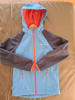 Trollkids Zipp-Off-Softshelljacke "Rondane XT"  in Hellblau/ Dunkelblau