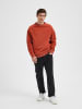 SELECTED HOMME Sweatshirt "Karl" in Rotbraun