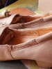 Think! Leder-Pumps in Beige