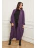 Curvy Lady Longcardigan in Lila