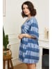 Curvy Lady Kleid in Blau