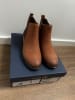 Caprice Leder-Boots "Joleen" in Hellbraun