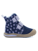 lamino Leder-Boots in Dunkelblau