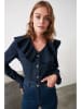 trendyol Bluse in Dunkelblau