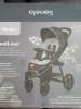 Lionelo Kinderwageneinlage "Golden moments" in Grau/ Hellblau
