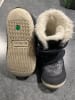 Kickers Leder-Winterstiefel "Sosnowkro" in Dunkelblau/ Grau